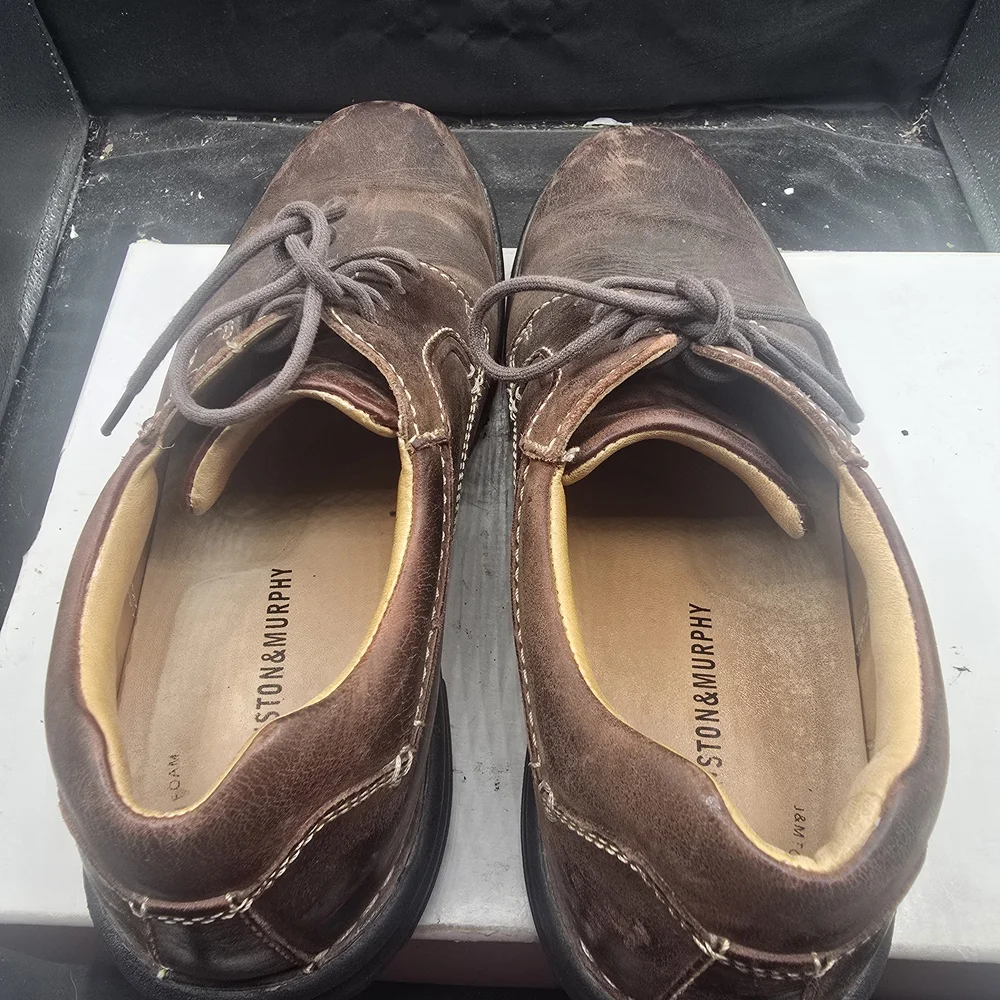 Elegant Brown‎ Leather Derbys